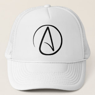 Atheism Symbol - Atheist Sign Truckerkappe