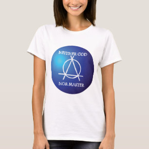 Atheismus-Abzeichen T-Shirt