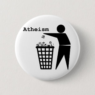 Atheismus Button