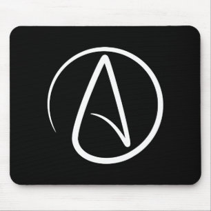 Atheismus-Piktogramm Mousepad
