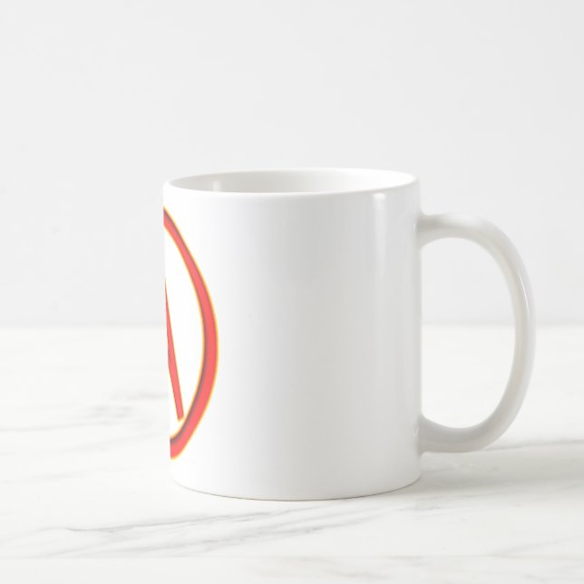 Atheismus-Symbol Tasse (Rechts)