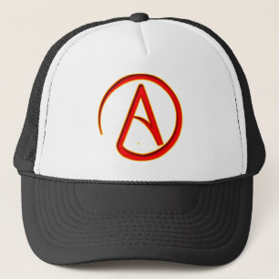 Atheismus-Symbol Truckerkappe