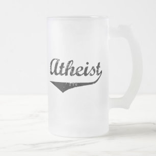 Atheist 2 mattglas bierglas