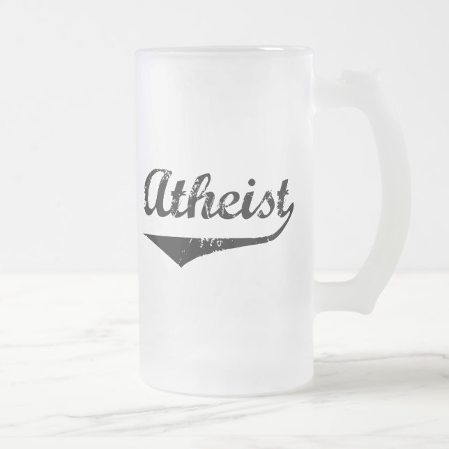 Atheist 2 mattglas bierglas (Rechts)