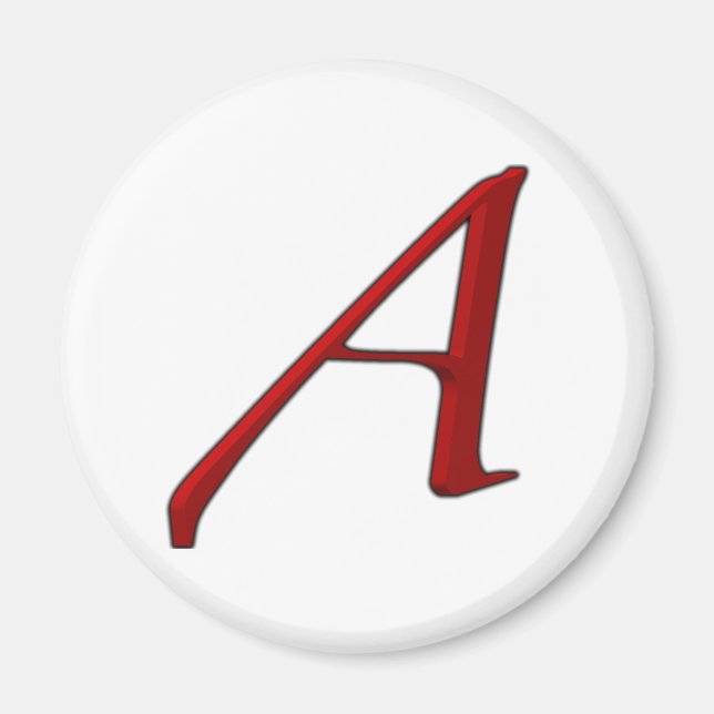 Atheist A Kühlschrankmagnet Magnet (Vorne)