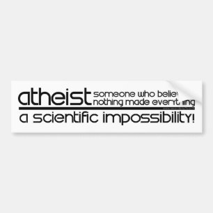 Atheist Autoaufkleber