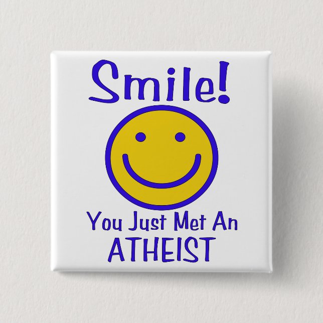 Atheist Button (Vorderseite)