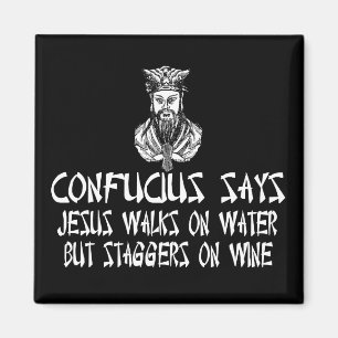 Atheist Confucius Magnet