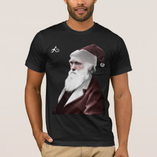 Atheist - Darwin-Weihnachten als Weihnachtsmann T-Shirt