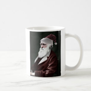 Atheist - Darwin-Weihnachten als Weihnachtsmann Tasse