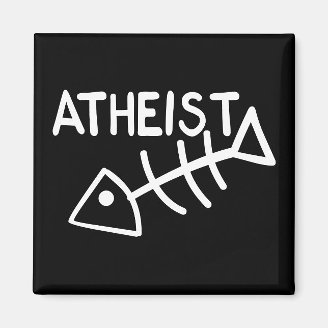 Atheist Fish Magnet (Vorne)