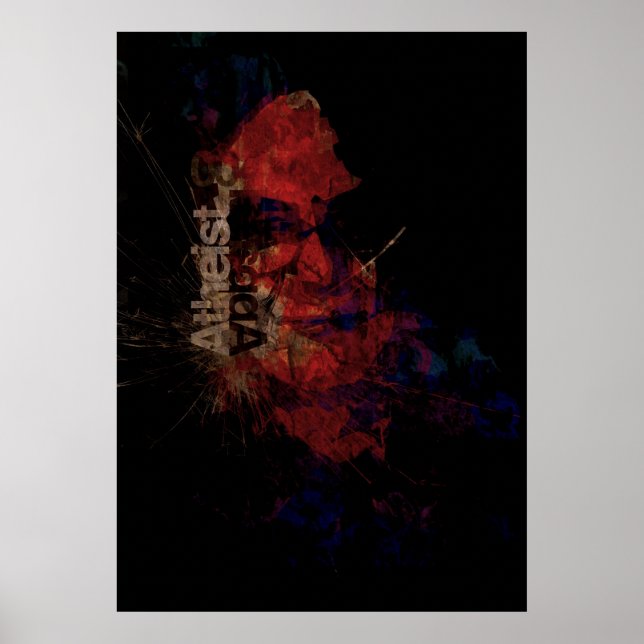 Atheist Heros Richard Dawkins Poster (Vorne)