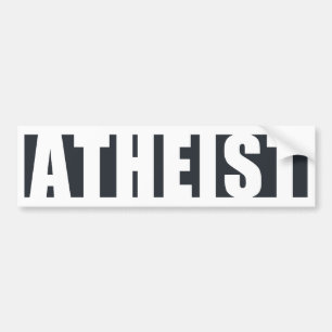 Atheist innen autoaufkleber