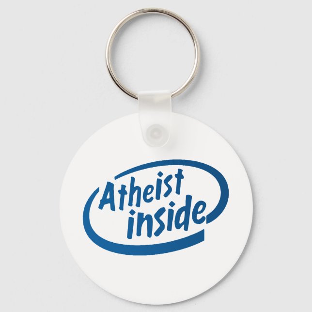 Atheist Inside Schlüsselanhänger (Vorderseite)