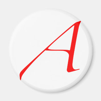 Atheist-Logo "A" Magnet