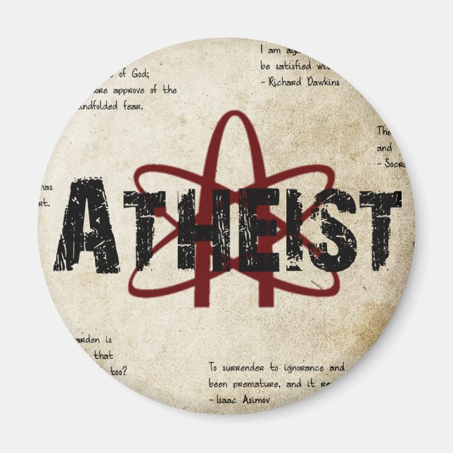 Atheist Magnet (Vorne)