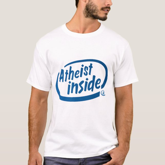 Atheist nach innen T-Shirt (Vorderseite)