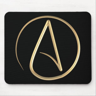 Atheist Symbol Mousepad