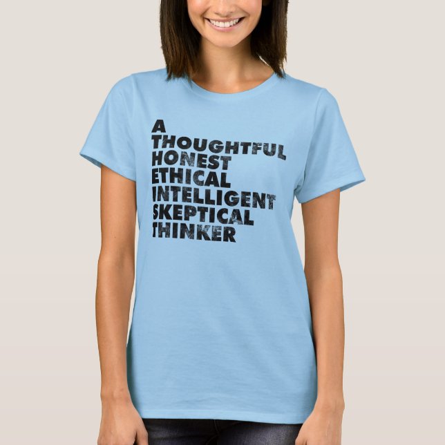 Atheist! T-Shirt (Vorderseite)