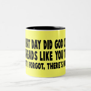 Atheist Zweifarbige Tasse
