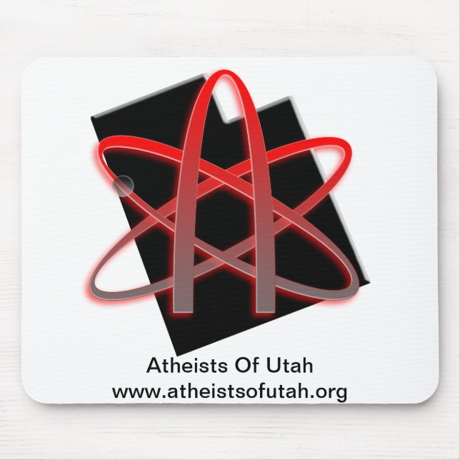Atheisten von Utah Mousepad (Vorne)