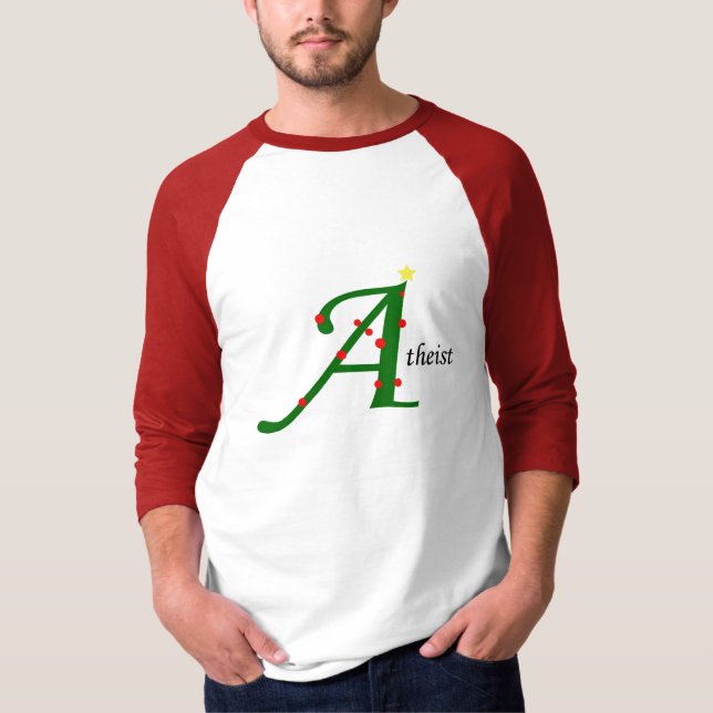 Atheisten-Weihnachten T-Shirt (Vorderseite)