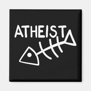 Atheistische Fische Magnet