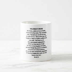 Atheistische Gebets-Tasse Tasse