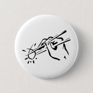 Atheistische Sushi! (ichthys) Button