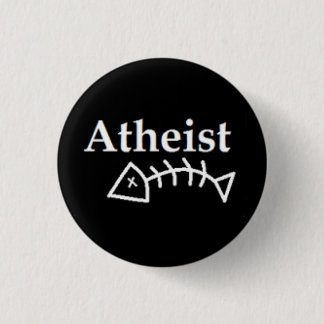 Atheistische tote Fische Button
