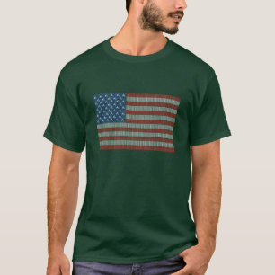 Atheistische USA-Flagge T-Shirt