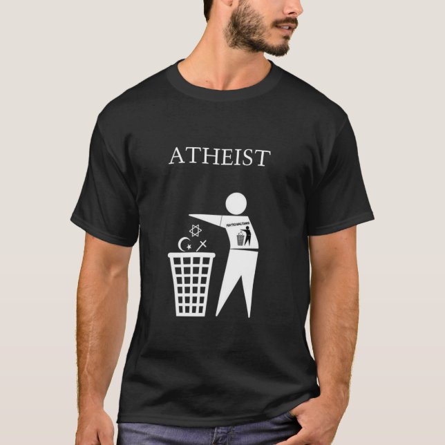 Atheistischer Logo-T - Shirt (Vorderseite)