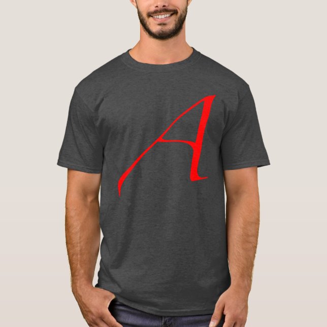 Atheistischer Scarlet ein T - Shirt (Vorderseite)