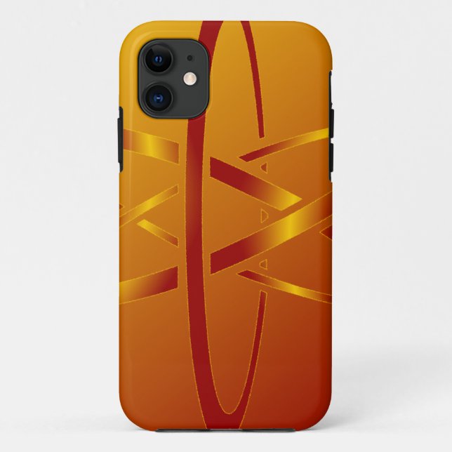 atheistisches Atom Case-Mate iPhone Hülle (Rückseite)