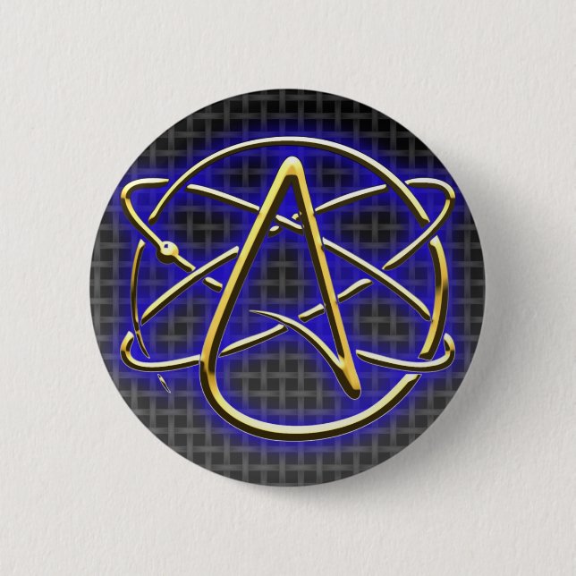 Atheistisches Button (Vorderseite)