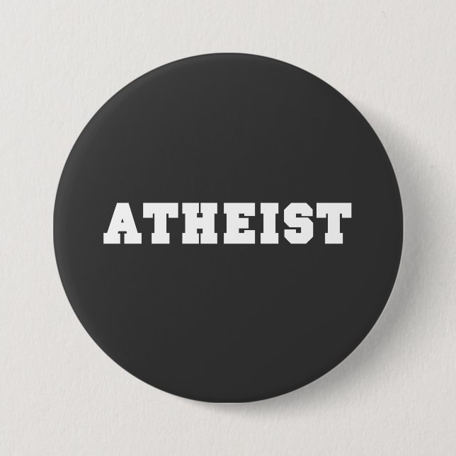 Atheistisches Collegelogo Button (Vorderseite)