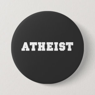 Atheistisches Collegelogo Button