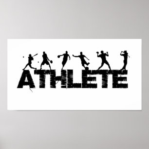 Athelete Plakat