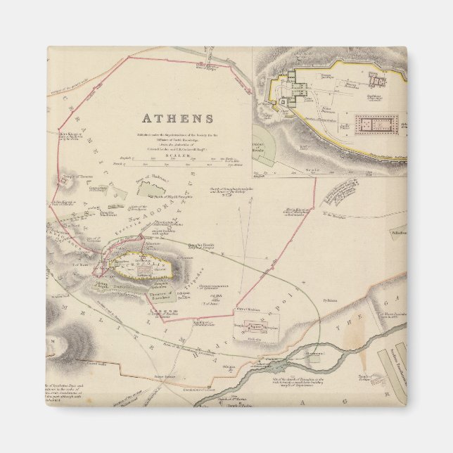 Athen, Akropolis Magnet (Vorne)