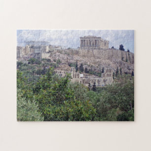 Athen Akropolis Panoramaaussicht Rätsel Puzzle