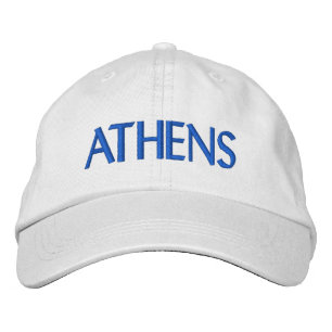 Athen Bestickte Baseballkappe