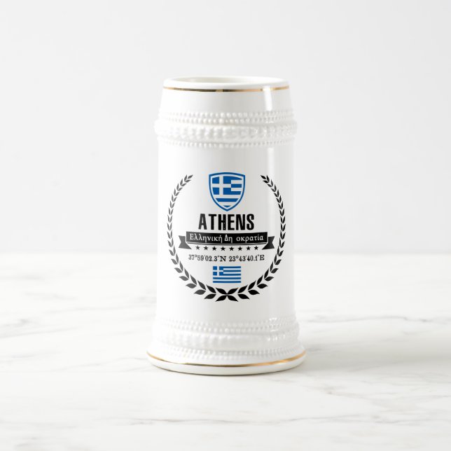 Athen Bierglas (Mittel)