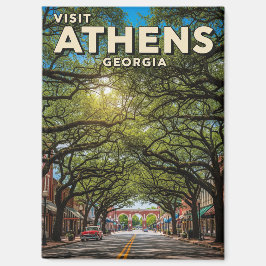 Athen Georgia Reise Magnet