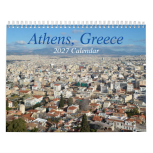 Athen Griechenland 2027 Kalender