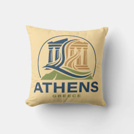 Athen Griechenland Akropolis Parthenon Kissen