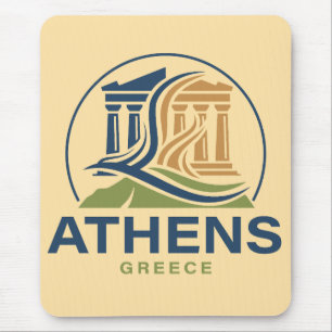 Athen Griechenland Akropolis Parthenon Mousepad