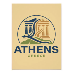 Athen Griechenland Akropolis Parthenon Poster