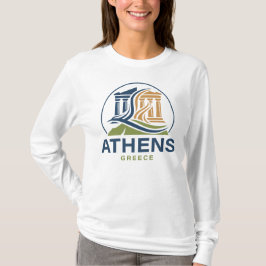 Athen Griechenland Akropolis Parthenon T-Shirt
