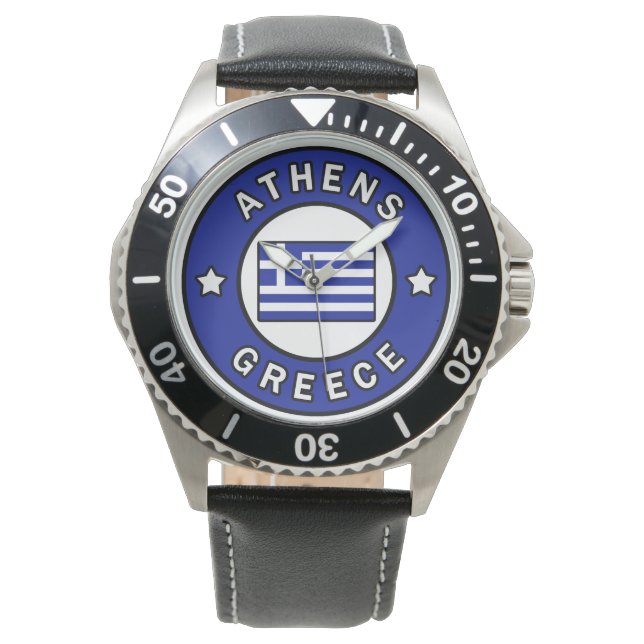 Athen Griechenland Armbanduhr (Vorderseite)