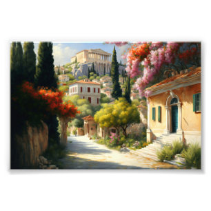 Athen Griechenland, Art Print Fotodruck